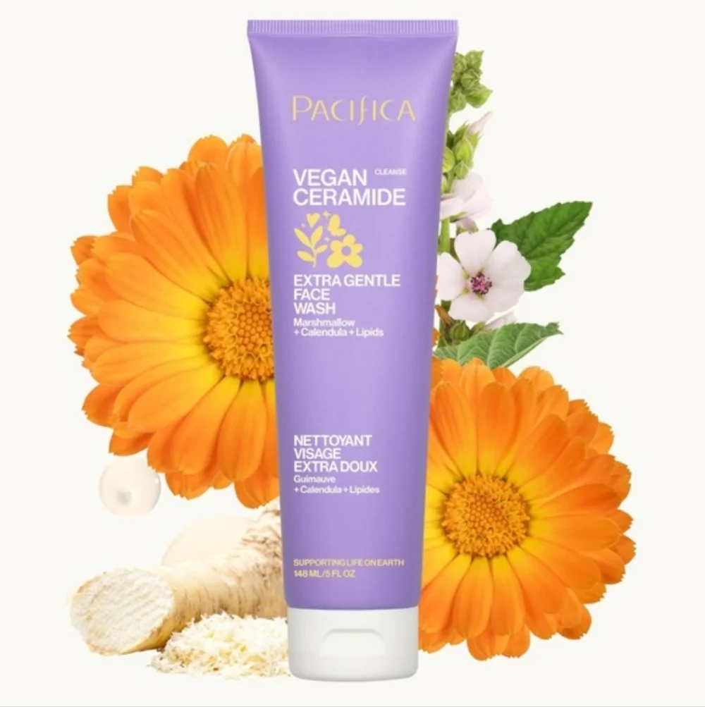 Pacifica Vegan Ceramide Extra Gentle Face Cleanser - Picture 1 of 2